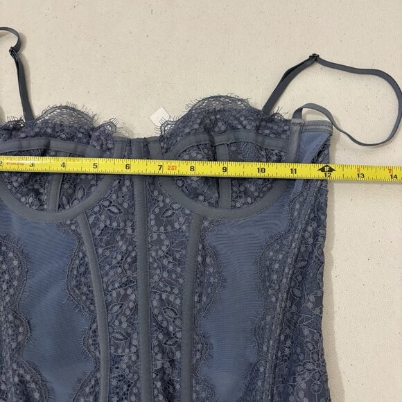 Urban Outfitters Out From Under Modern Love Corset Top Fairy Lace Womens Sz Sm - Picture 11 of 12